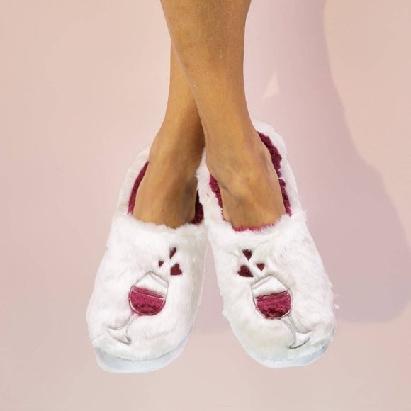 Faceplant Dreams Shoes - NEW Faceplant Dreams Wine a Little - Classic Slippers
